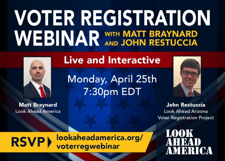 LAA Announces Voter Registration Webinar with Matt Braynard & John Restuccia
